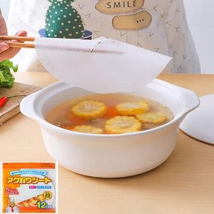 Absorbing Cooking Paper Kitchen Food Oil (12 pcs)